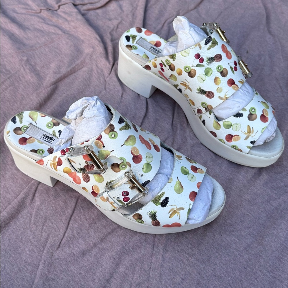 Miista platform fruit Sandals